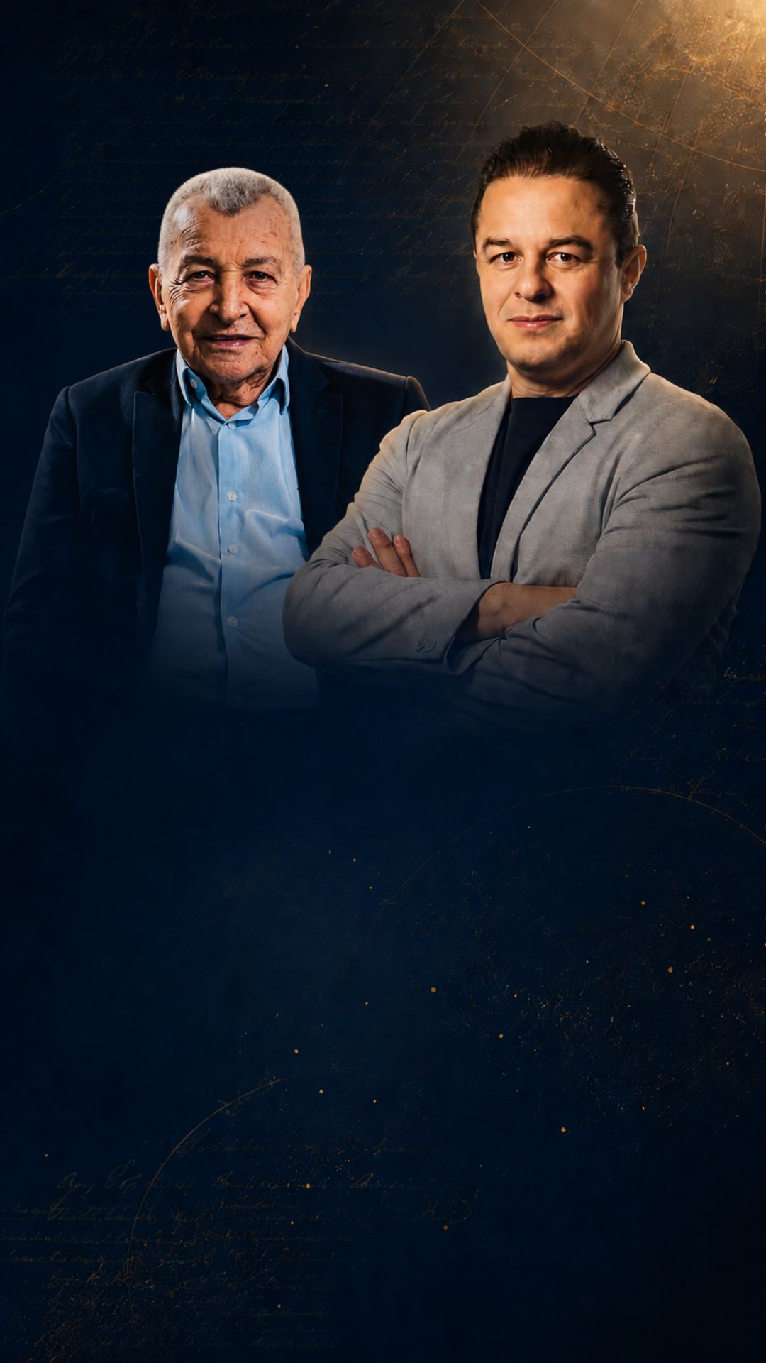 Dr. Ullysses Moreira dos Santos e Elton Castro — 40 anos da AEP